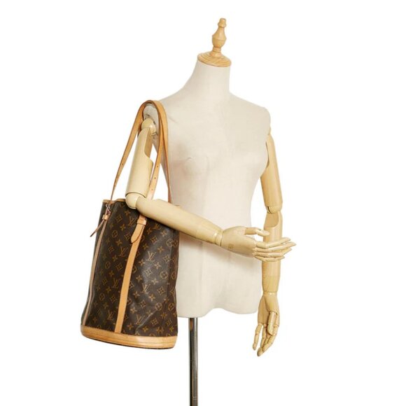 Louis Vuitton Monogram Bucket GM Tote Bag - Picture 6 of 13